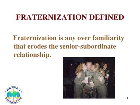 Army Fraternization Policy