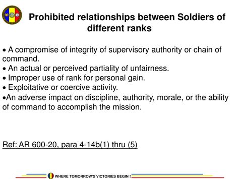 Army Fraternization Policy Image 1