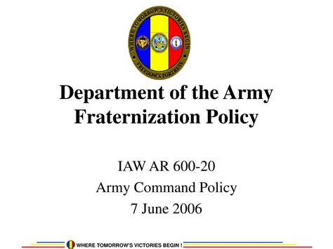 Army Fraternization Policy Image 10