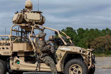 US Army and Marine Corps vehicles