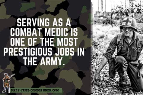 Army Medic Job Description