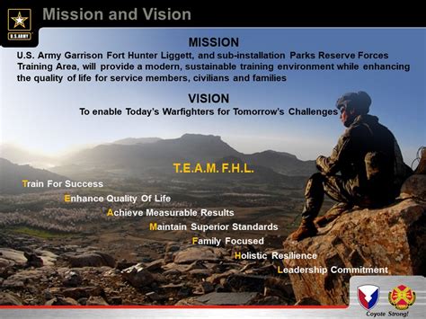 Army Mission and Operations