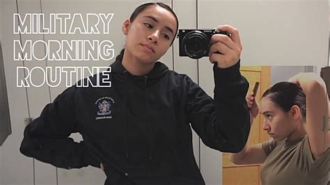 Army morning routine