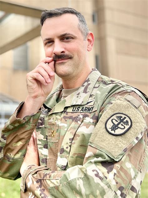 Army Mustache Growth