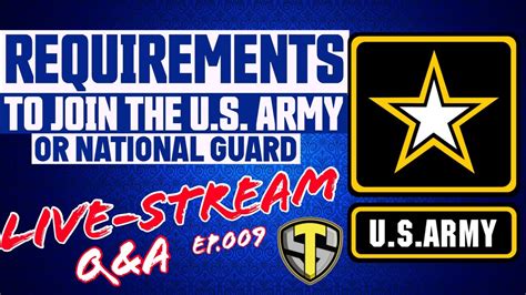 Requirements and Qualifications for Joining the Army National Guard