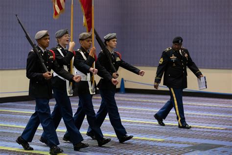 Army National Guard ROTC drill