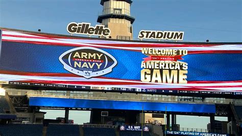 Army-Navy Game Scoreboard