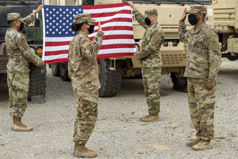 U.S. Army Oath of Enlistment Ceremony