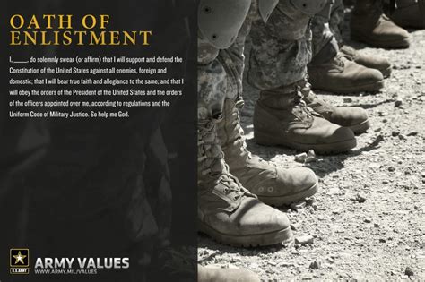 Importance of Understanding the U.S. Army Oath of Enlistment