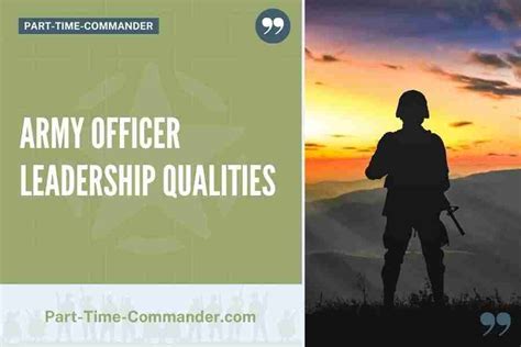 Army Officer Leadership