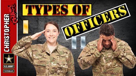 Army Officer Types