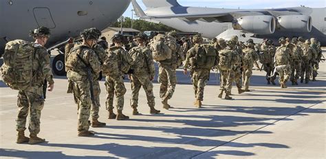 Army officers in a deployment briefing