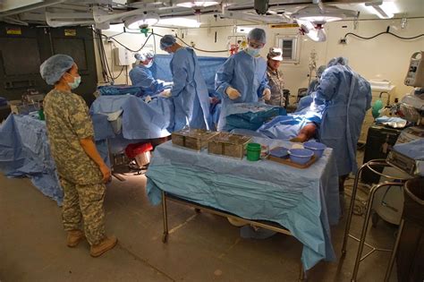 Operating Room in a military hospital