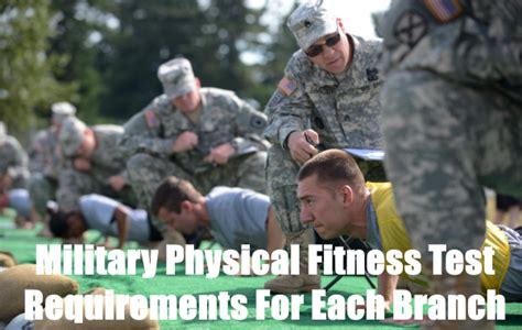 Soldiers performing push-ups during the APFT