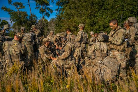 Army Rangers in training