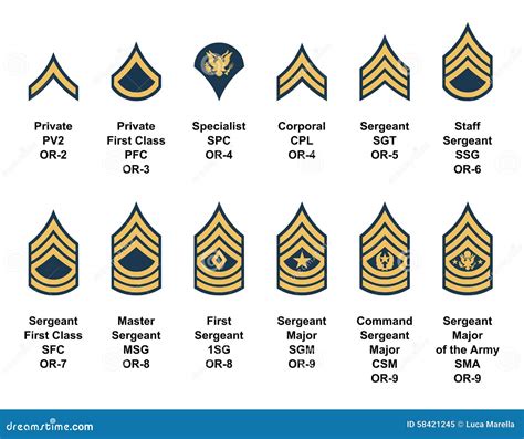 US Army rank structure