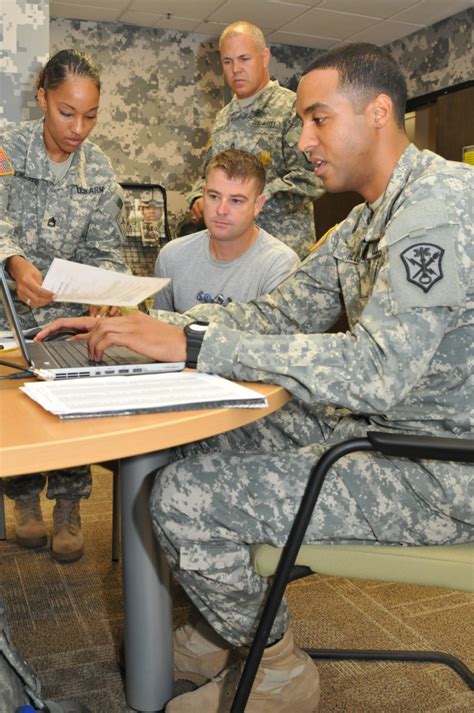 U.S. Army Recruiter at a Job Fair