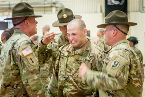 Recruits participating in Army training exercises