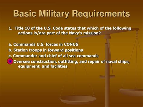 Army Requirements Gallery Image 10