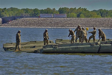 Army Reserve soldiers participating in humanitarian mission