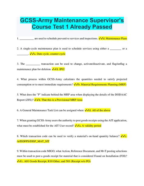 Army Reserve Plan Maintenance