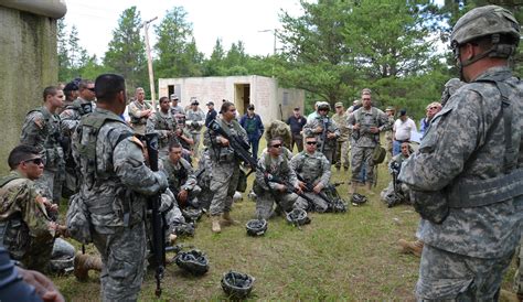 Army Reserve soldiers in action