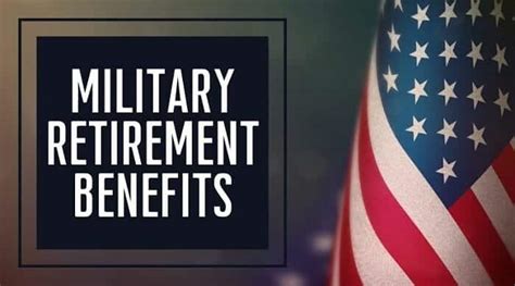 Army retirement benefits