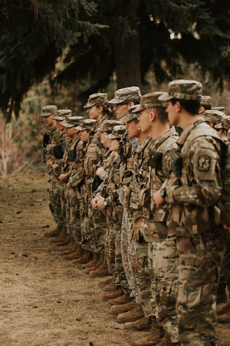 Army ROTC Cadets in Training