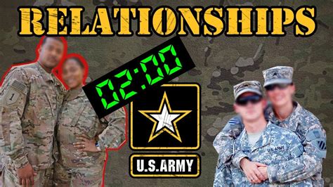 Army soldier relationship