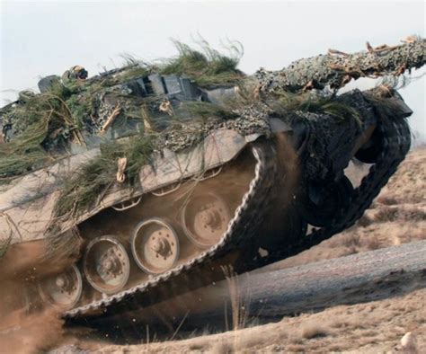 Army Tanks in the Desert