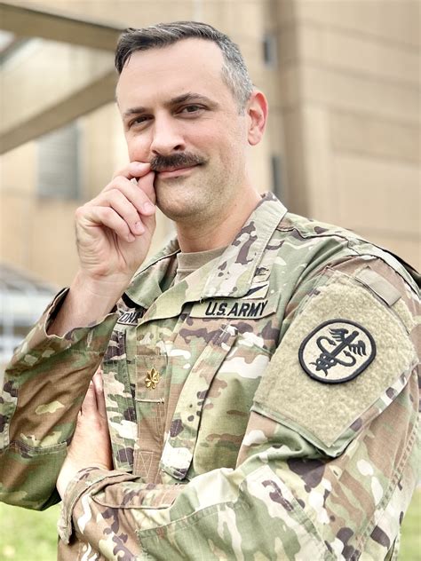 Army Toothbrush Mustache