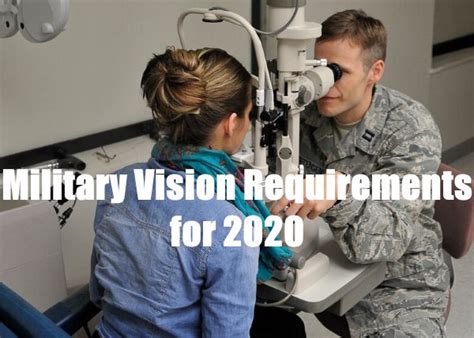 Army Vision Requirements