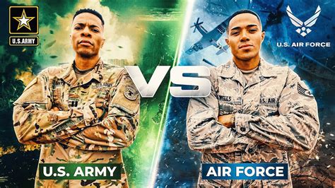 Army and Air Force logos side by side