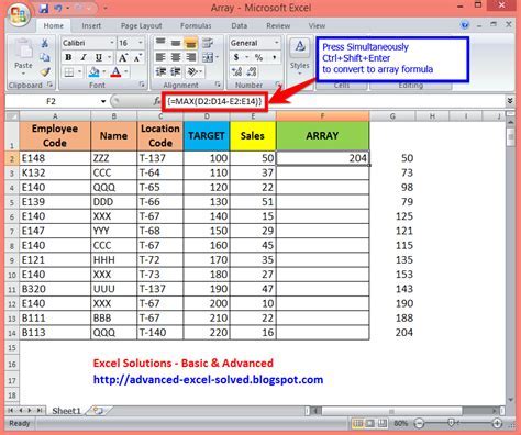 Using Array Formula with INDEX/MATCH