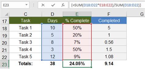 Array Formula Tips for Mac