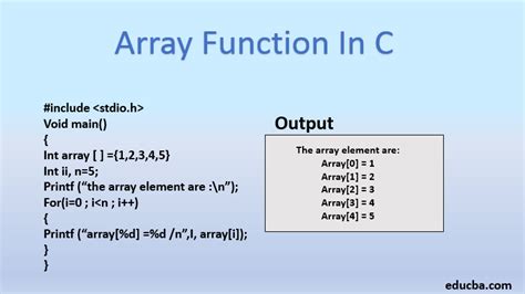 Array functions for modification