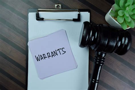 Arrest Warrant Process Explained