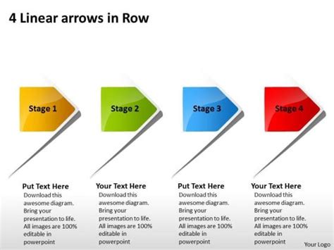 Arrow Flowchart Template