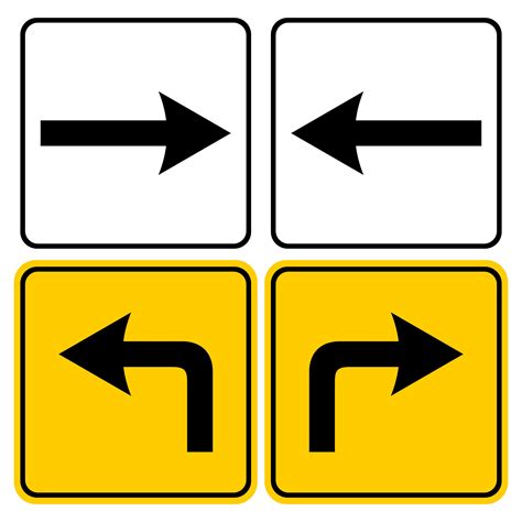 Arrow Sign with Editing Options