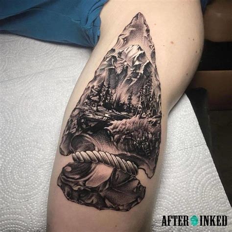 Arrowhead tattoo designs