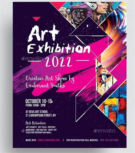 Art Exhibition Flyer Design