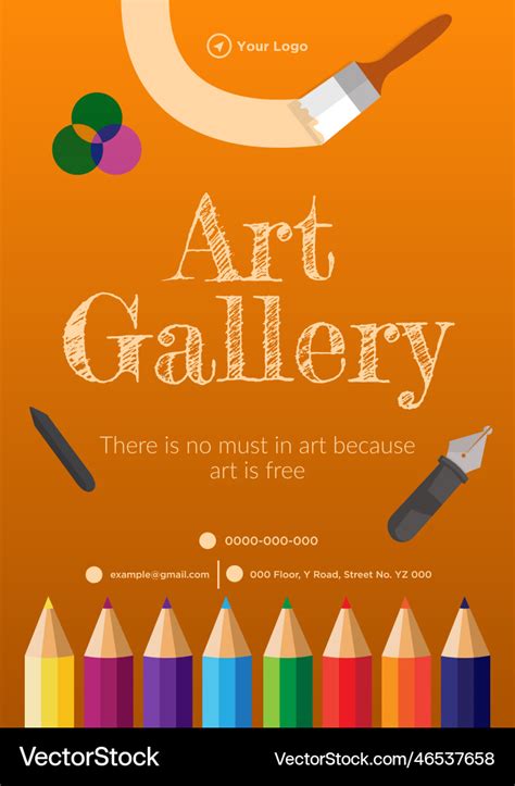 Art Gallery Flyer Design