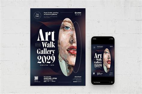 Art Gallery Flyer Template 2