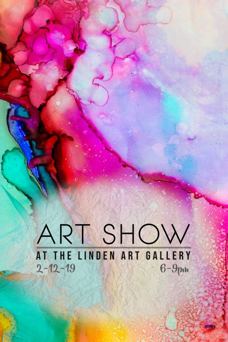 Art Gallery Flyer Template 4