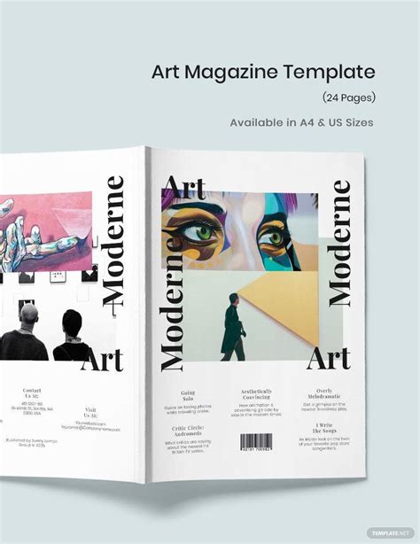 Art Magazine Template