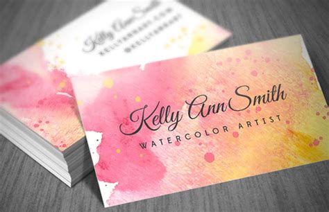 Artist Business Card Design Tips