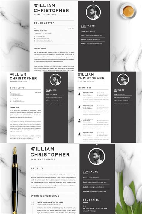 Artistic Resume Template