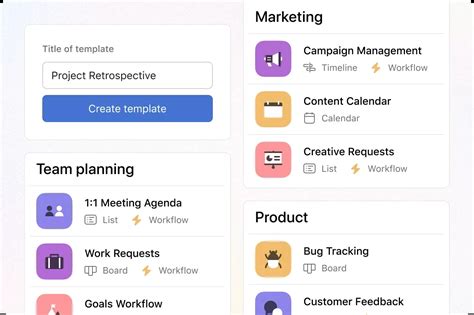 Asana Automation Template