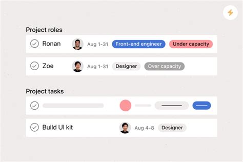 Asana Team Capacity Planning Template