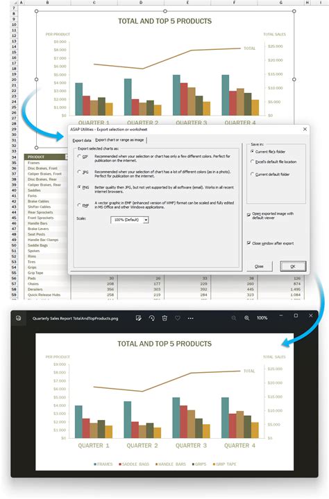 ASAP Utilities chart utilities